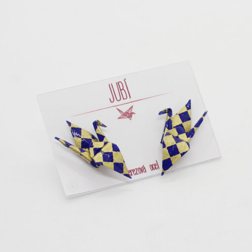 náušnice Jeřábi č. 4